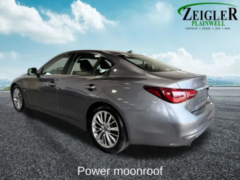 Another view of 2018 INFINITI Q50 3.0t LUXE for sale in Plainwell, MI at Zeigler Chrysler Dodge Jeep Ram of Plainwell