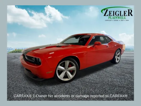 Orange 2009 Dodge Challenger SRT8 for sale in Plainwell, MI