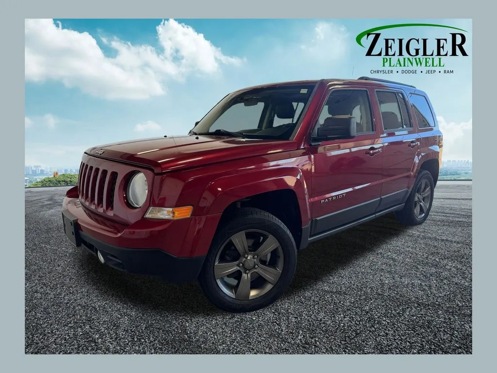 Red 2015 Jeep Patriot Latitude for sale in Plainwell, MI