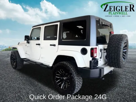 Another view of 2013 Jeep Wrangler Unlimited Sahara for sale in Plainwell, MI at Zeigler Chrysler Dodge Jeep Ram of Plainwell