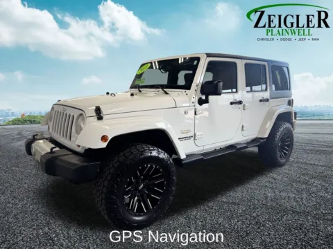 Photos of 2013 Jeep Wrangler Unlimited Sahara for sale in Plainwell, MI at Zeigler Chrysler Dodge Jeep Ram of Plainwell