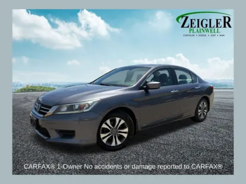Gray 2013 Honda Accord LX for sale in Plainwell, MI