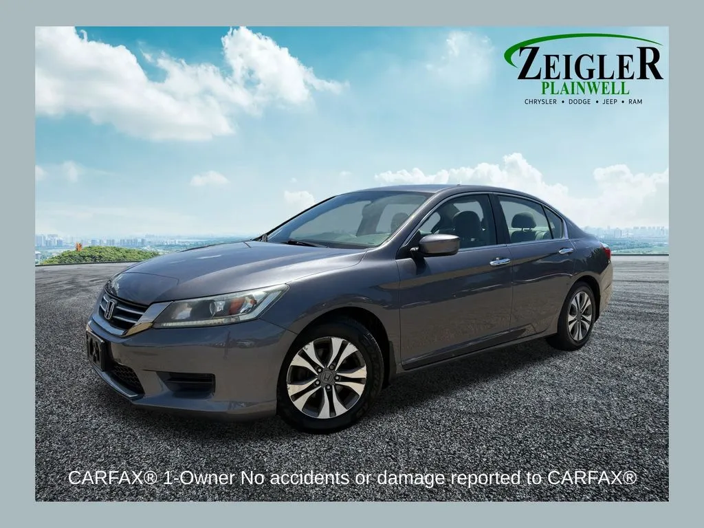 Gray 2013 Honda Accord LX for sale in Plainwell, MI