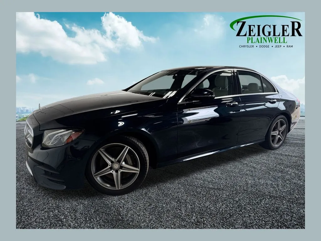 Green 2017 Mercedes-Benz E-Class E 300 for sale in Plainwell, MI