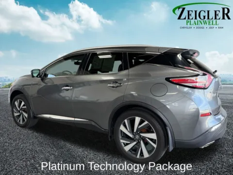 Another view of 2016 Nissan Murano Platinum for sale in Plainwell, MI at Zeigler Chrysler Dodge Jeep Ram of Plainwell