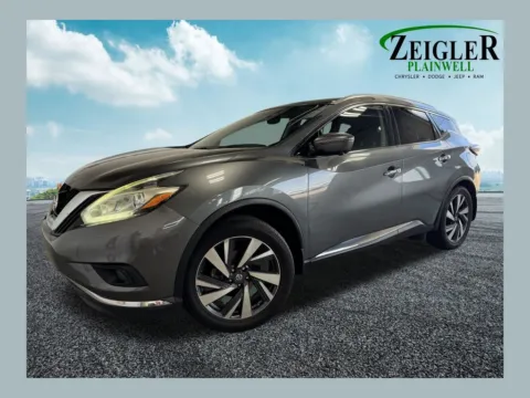 Gray 2016 Nissan Murano Platinum for sale in Plainwell, MI