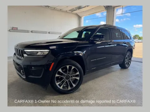 Blue 2023 Jeep Grand Cherokee L Overland for sale in Plainwell, MI