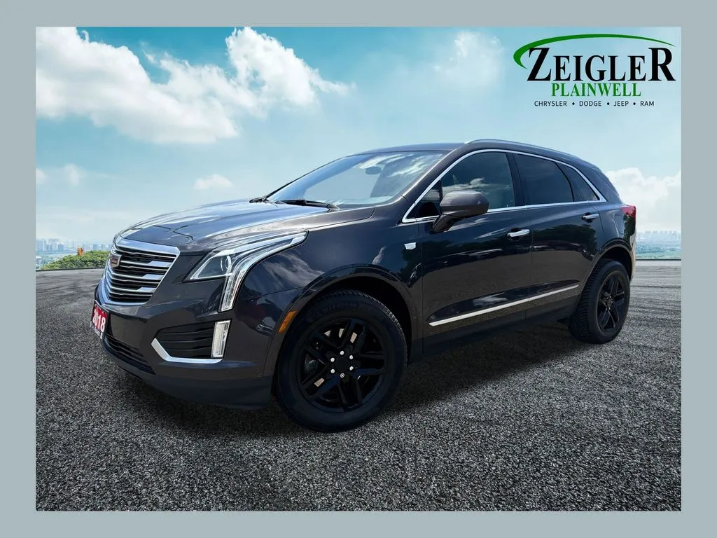 Gray 2018 Cadillac XT5 for sale in Plainwell, MI