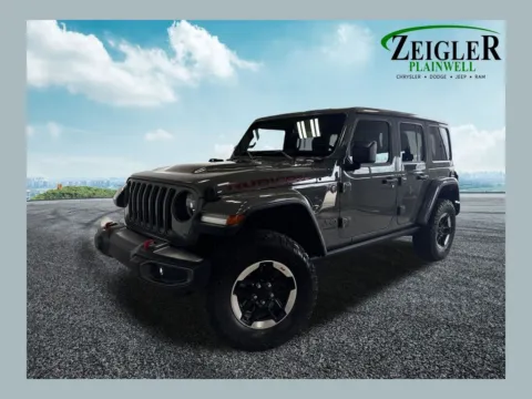 Gray 2020 Jeep Wrangler Unlimited Rubicon for sale in Plainwell, MI