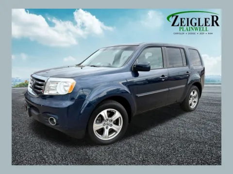 Blue 2012 Honda Pilot EX-L for sale in Plainwell, MI