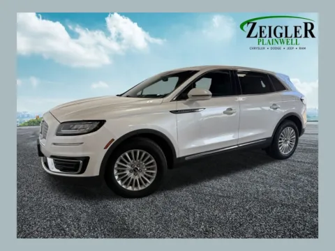 White 2019 Lincoln Nautilus Standard for sale in Plainwell, MI