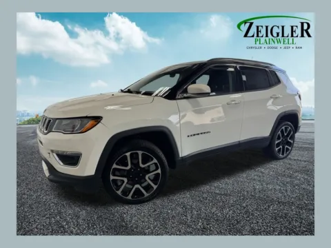 White 2018 Jeep Compass Limited for sale in Plainwell, MI