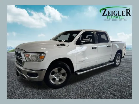 White 2023 Ram 1500 Big Horn/Lone Star for sale in Plainwell, MI