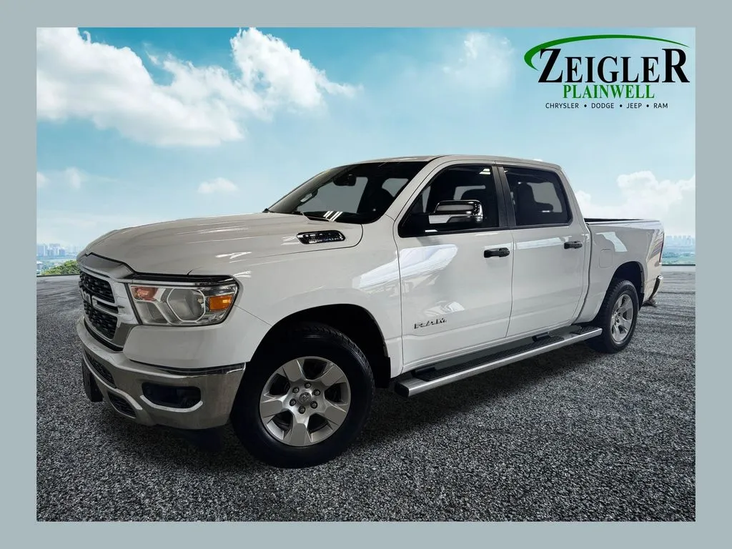 White 2023 Ram 1500 Big Horn/Lone Star for sale in Plainwell, MI