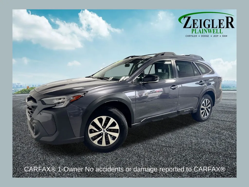 Gray 2023 Subaru Outback Premium for sale in Plainwell, MI