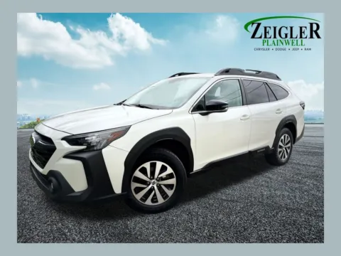 White 2024 Subaru Outback Premium for sale in Plainwell, MI