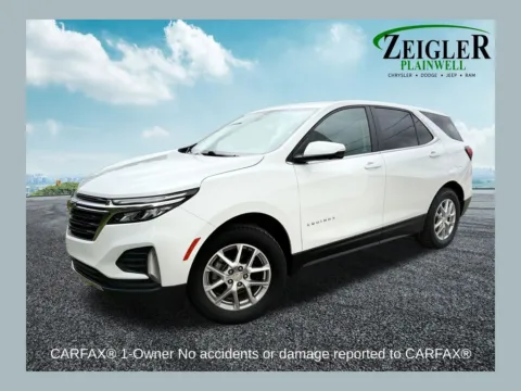 White 2023 Chevrolet Equinox LT for sale in Plainwell, MI