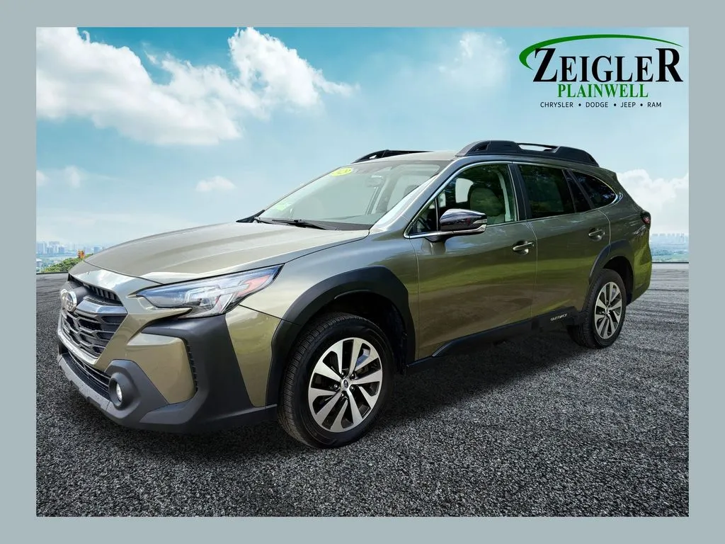Green 2023 Subaru Outback Premium for sale in Plainwell, MI