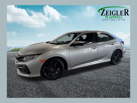 Silver 2021 Honda Civic EX for sale in Plainwell, MI