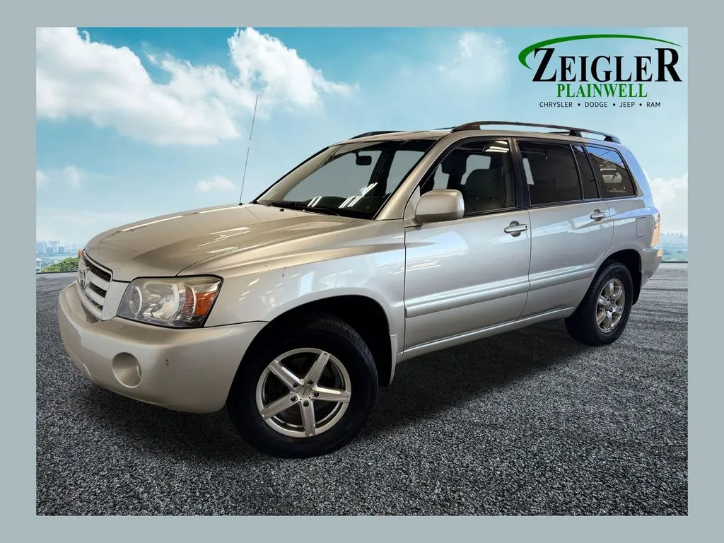 Silver 2006 Toyota Highlander V6 for sale in Plainwell, MI