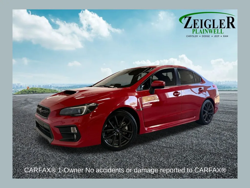 Red 2019 Subaru WRX Premium for sale in Plainwell, MI