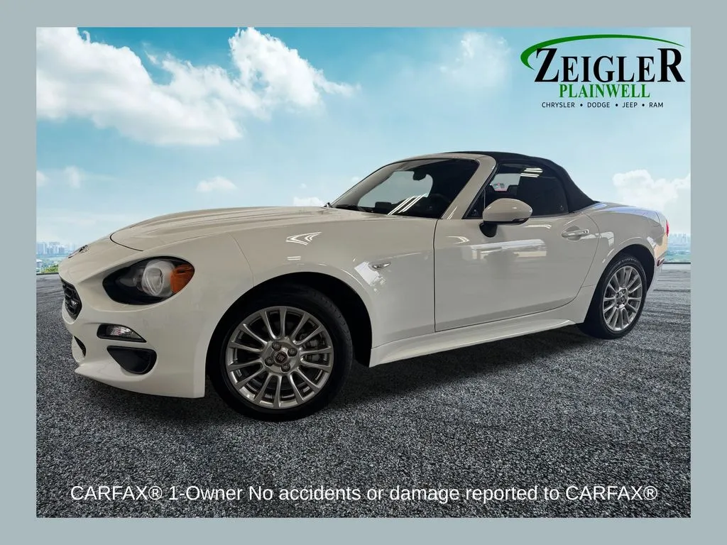 White 2020 Fiat 124 Spider Classica for sale in Plainwell, MI