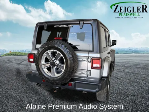 More photos of 2020 Jeep Wrangler Unlimited Sahara at Zeigler Chrysler Dodge Jeep Ram of Plainwell, MI