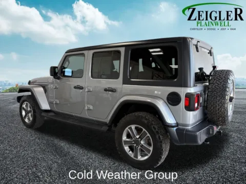 Another view of 2020 Jeep Wrangler Unlimited Sahara for sale in Plainwell, MI at Zeigler Chrysler Dodge Jeep Ram of Plainwell