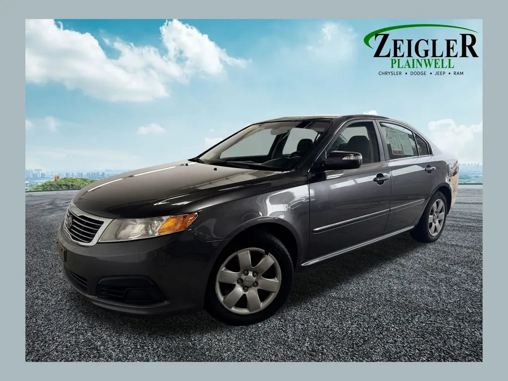 Gray 2009 Kia Optima LX for sale in Plainwell, MI