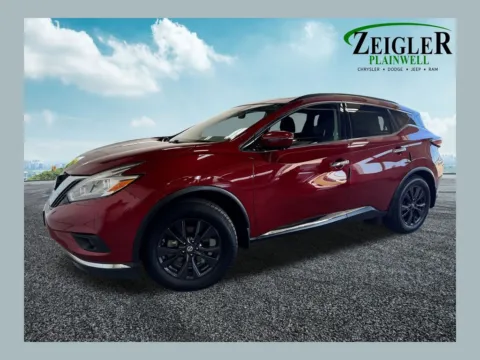 Red 2017 Nissan Murano SV for sale in Plainwell, MI