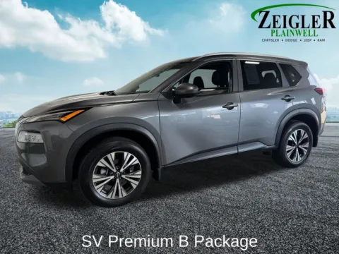 Photos of 2023 Nissan Rogue SV for sale in Plainwell, MI at Zeigler Chrysler Dodge Jeep Ram of Plainwell