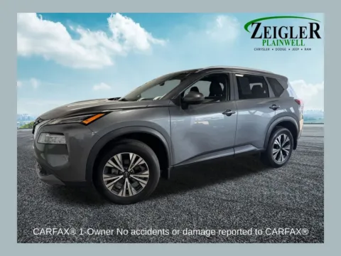 Gray 2023 Nissan Rogue SV for sale in Plainwell, MI