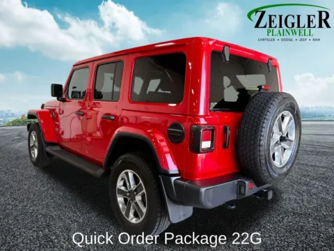 Another view of 2021 Jeep Wrangler Unlimited Sahara for sale in Plainwell, MI at Zeigler Chrysler Dodge Jeep Ram of Plainwell