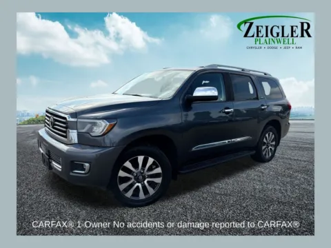 Gray 2020 Toyota Sequoia Limited for sale in Plainwell, MI