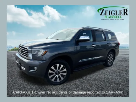 Gray 2020 Toyota Sequoia Limited for sale in Plainwell, MI
