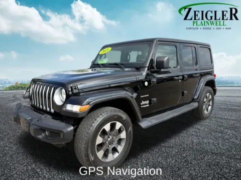 Photos of 2021 Jeep Wrangler Unlimited Sahara for sale in Plainwell, MI at Zeigler Chrysler Dodge Jeep Ram of Plainwell