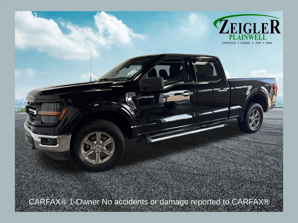 Black 2024 Ford F-150 XLT for sale in Plainwell, MI
