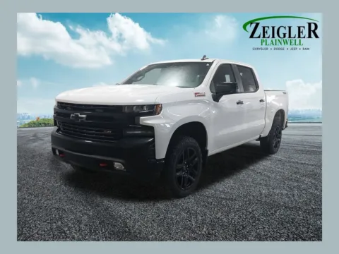 White 2021 Chevrolet Silverado 1500 LT Trail Boss for sale in Plainwell, MI