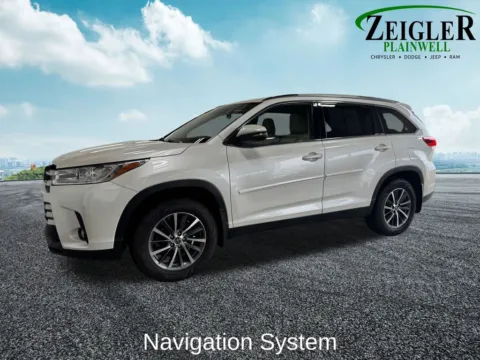 Photos of 2019 Toyota Highlander XLE for sale in Plainwell, MI at Zeigler Chrysler Dodge Jeep Ram of Plainwell
