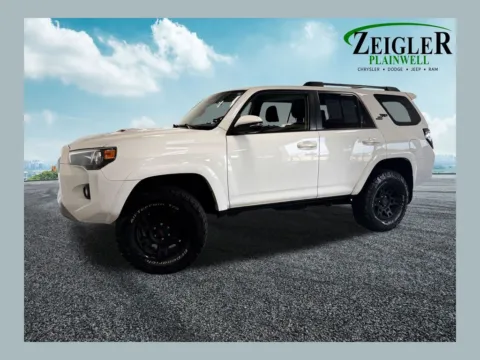 White 2020 Toyota 4Runner TRD Off-Road Premium for sale in Plainwell, MI