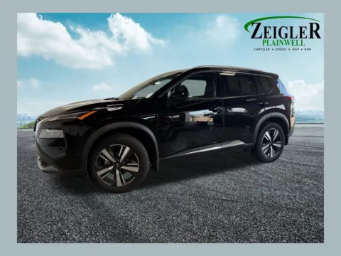 Black 2023 Nissan Rogue SL for sale in Plainwell, MI