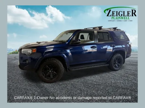 Blue 2018 Toyota 4Runner TRD Off-Road Premium for sale in Plainwell, MI