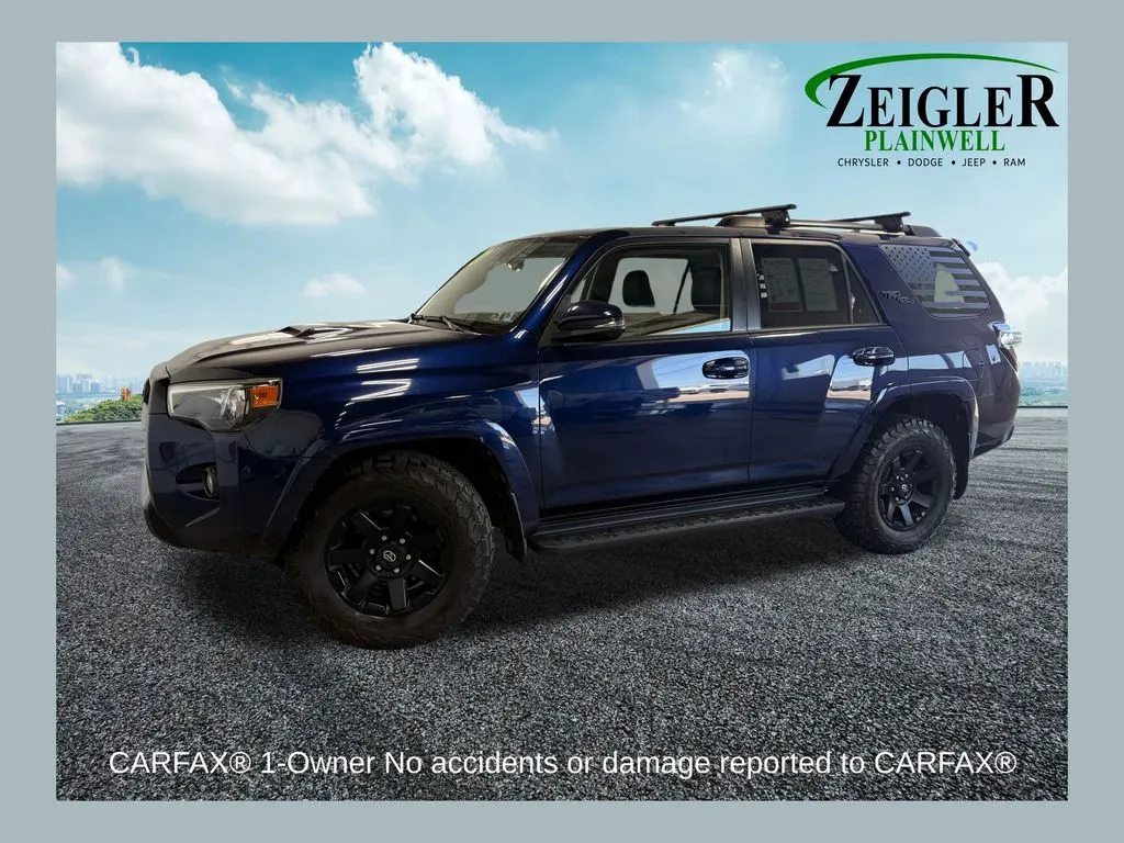 Blue 2018 Toyota 4Runner TRD Off-Road Premium for sale in Plainwell, MI