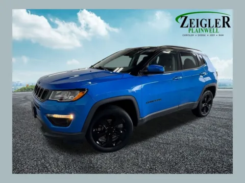 Blue 2018 Jeep Compass Latitude for sale in Plainwell, MI