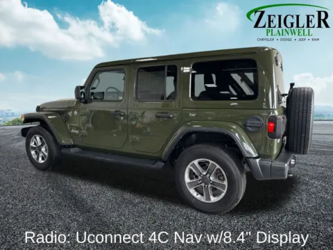 Another view of 2021 Jeep Wrangler Unlimited Sahara for sale in Plainwell, MI at Zeigler Chrysler Dodge Jeep Ram of Plainwell