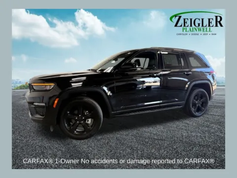 Black 2024 Jeep Grand Cherokee Limited for sale in Plainwell, MI
