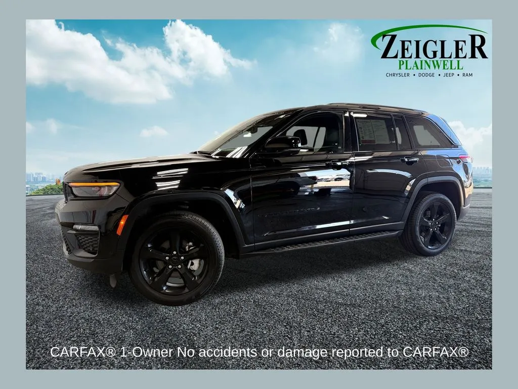 Black 2024 Jeep Grand Cherokee Limited for sale in Plainwell, MI