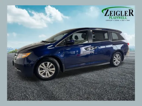 Black 2017 Honda Odyssey EX-L for sale in Plainwell, MI