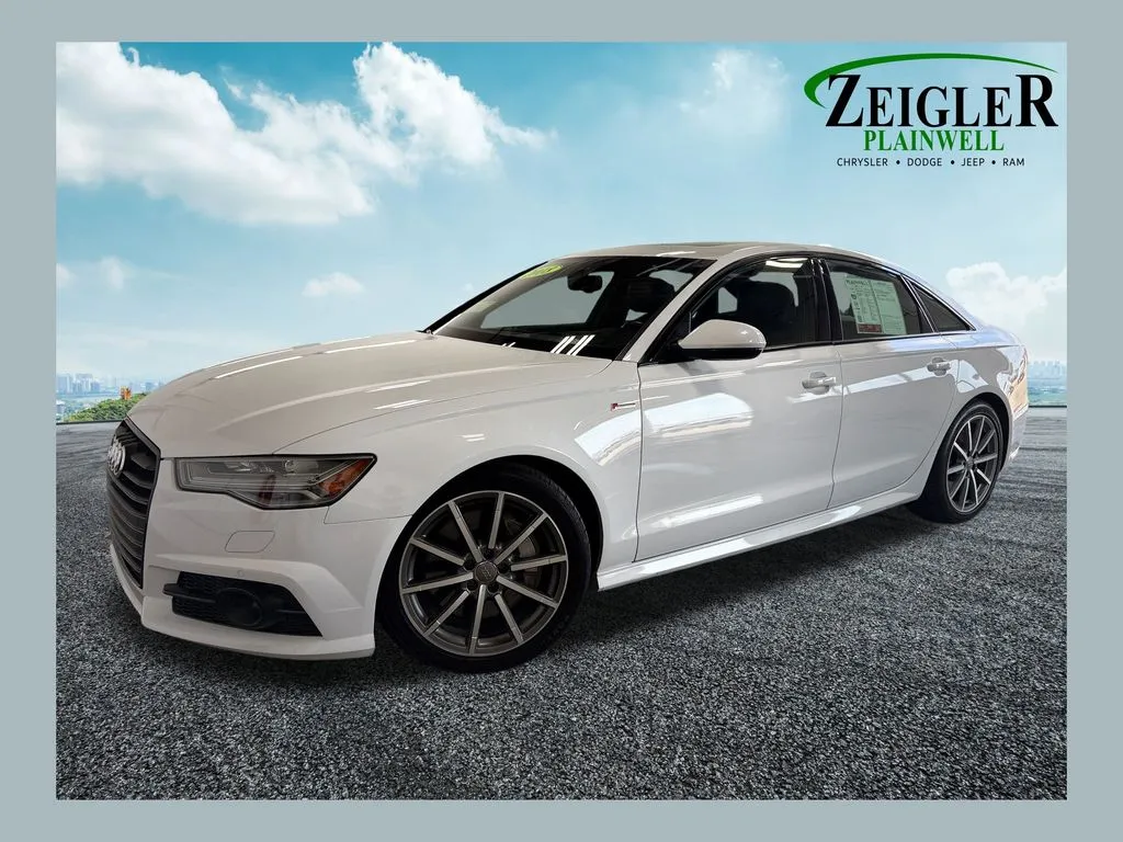 White 2018 Audi A6 3.0T Prestige for sale in Plainwell, MI