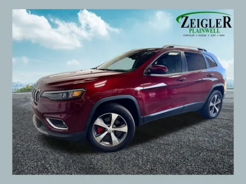 Red 2021 Jeep Cherokee Limited for sale in Plainwell, MI